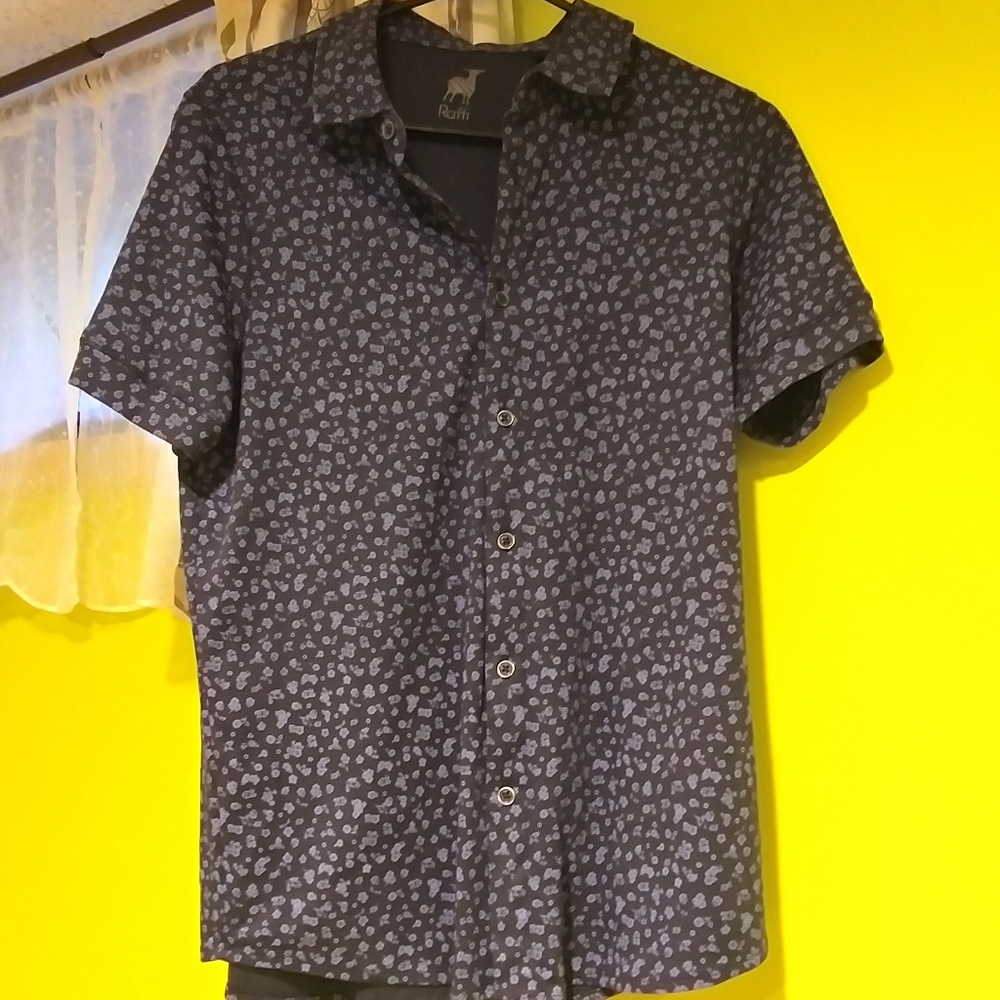 Men's Navy Raffi shirt size S